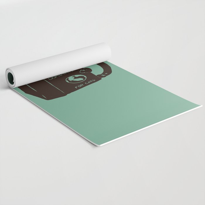 World Domination for Cats (Green) Yoga Mat Gallery Image 2