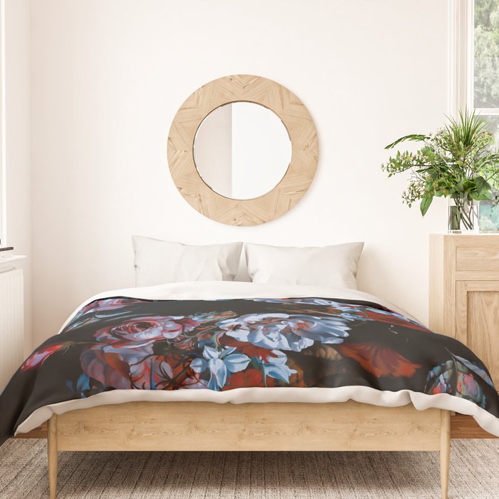 Night Garden XXXVII Duvet Cover Gallery Image 3