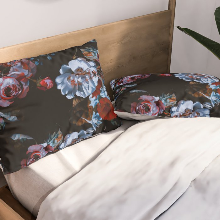 Night Garden XXXVII Pillow Sham Gallery Image 2