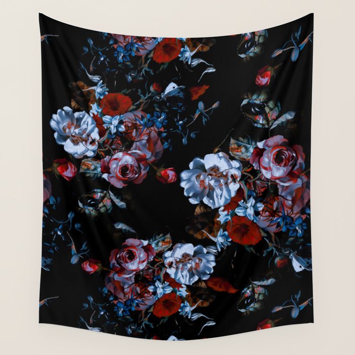 Night Garden XXXVII Wall Tapestry Gallery Image 4