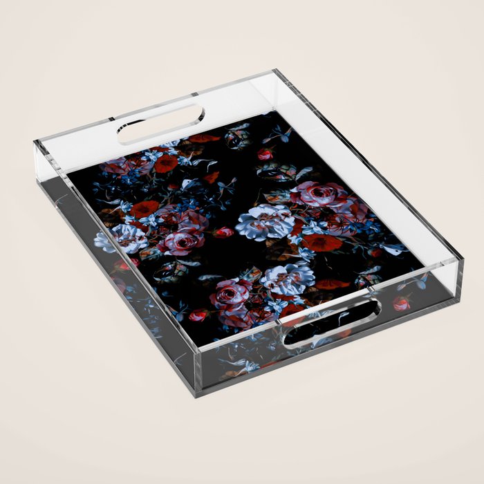 Night Garden XXXVII Acrylic Tray Gallery Image 1