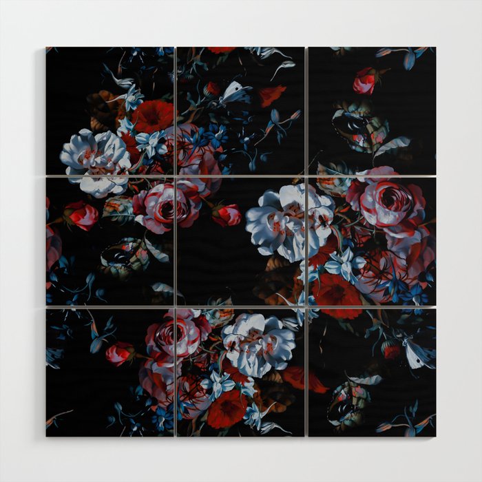 Night Garden XXXVII Wood Wall Art Gallery Image 1