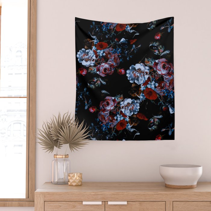 Night Garden XXXVII Wall Tapestry Gallery Image 2