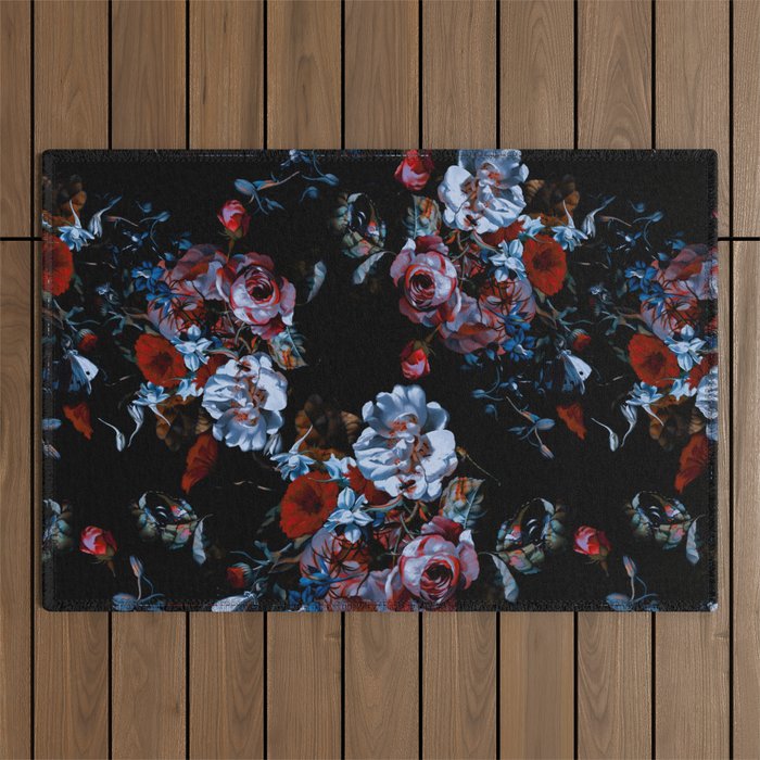 Night Garden XXXVII Outdoor Rug Gallery Image 1