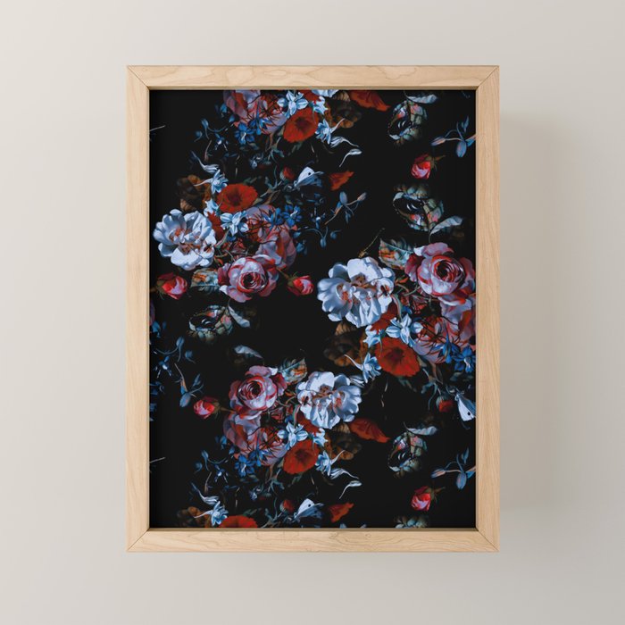 Night Garden XXXVII Mini Art Print Gallery Image 1