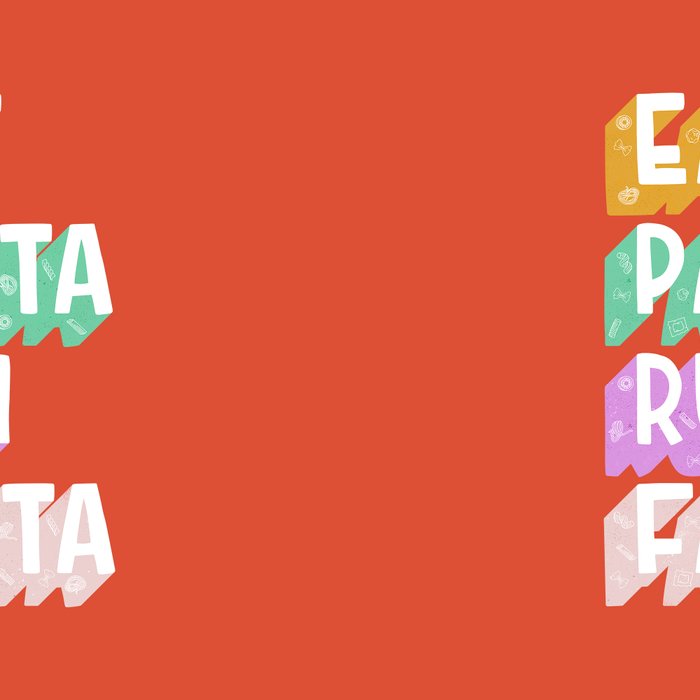 EAT PASTA RUN FASTA Coffee Mug Gallery Image 2