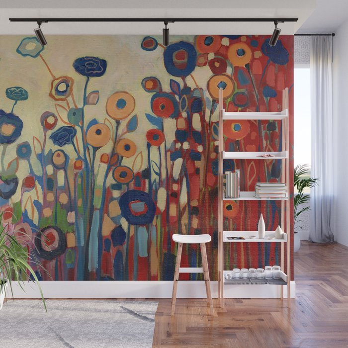 Meet Me in My Garden Dreams Wall Mural Gallery Image 1