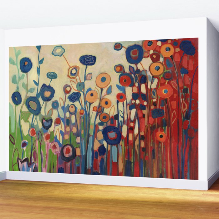 Meet Me in My Garden Dreams Wall Mural Gallery Image 2