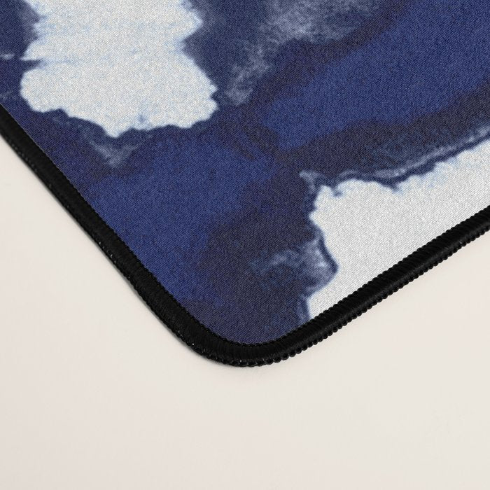 Indigo Ikat Itajime Desk Mat Gallery Image 4