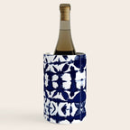Indigo Ikat Itajime Wine Chiller Gallery Image 3