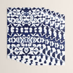 Indigo Ikat Itajime Wrapping Paper Gallery Image 3