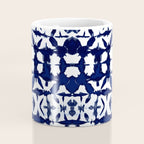 Indigo Ikat Itajime Coffee Mug Gallery Image 4