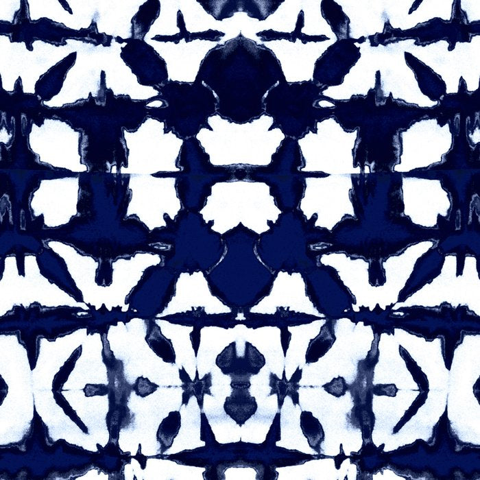 Indigo Ikat Itajime Coffee Mug Gallery Image 2