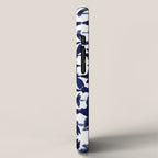 Indigo Ikat Itajime iPhone Case Gallery Image 2