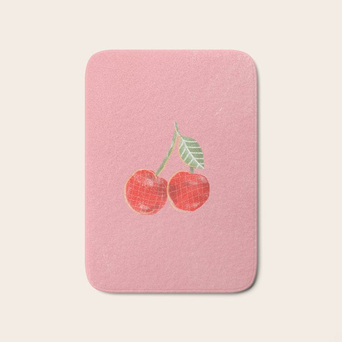Yummi Cherry Bath Mat Gallery Image 1