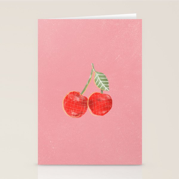 Yummi Cherry Stationery Card Gallery Image 2