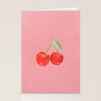 Yummi Cherry Stationery Card Gallery Image 2
