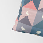 Moon Cat 2x2 Pillow Sham Gallery Image 4