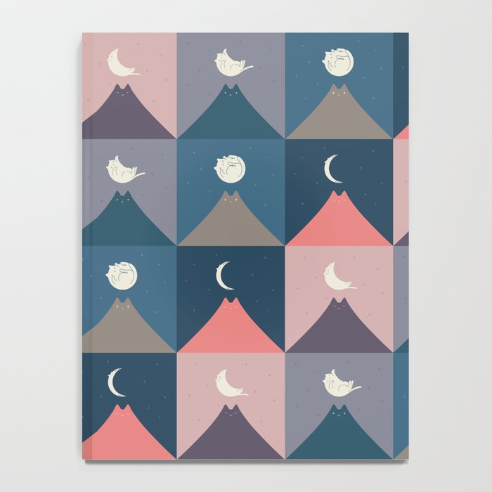 Moon Cat 2x2 Notebook Gallery Image 4