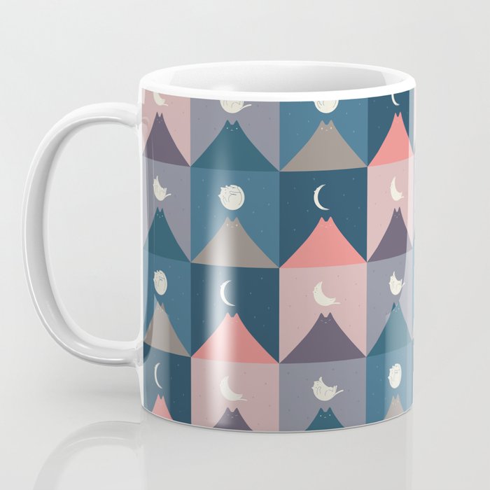 Moon Cat 2x2 Coffee Mug Gallery Image 3