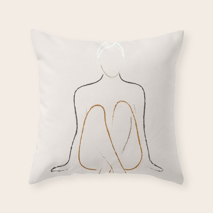 Harmony 01 Throw Pillow Gallery Image 6
