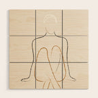 Harmony 01 Wood Wall Art Gallery Image 1