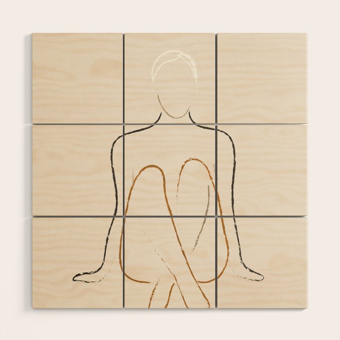 Harmony 01 Wood Wall Art Gallery Image 1