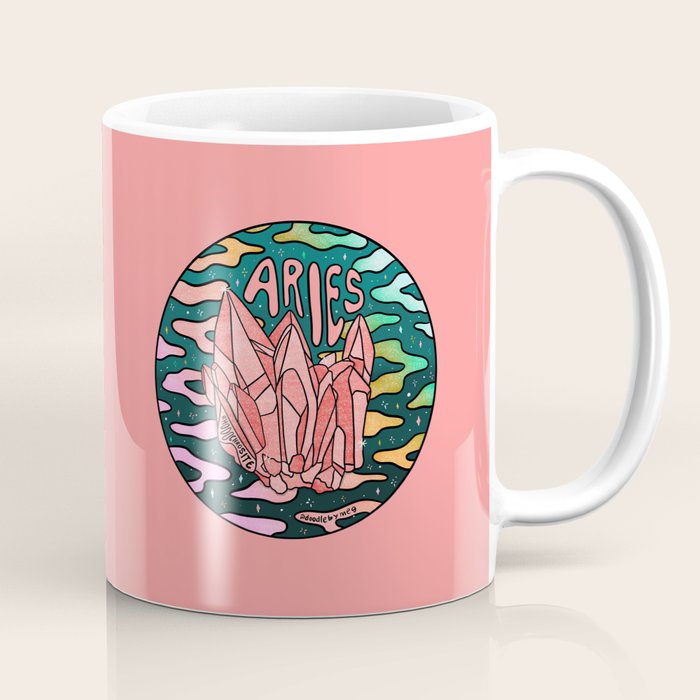 Aries Crystal Coffee Mug Gallery Image 1