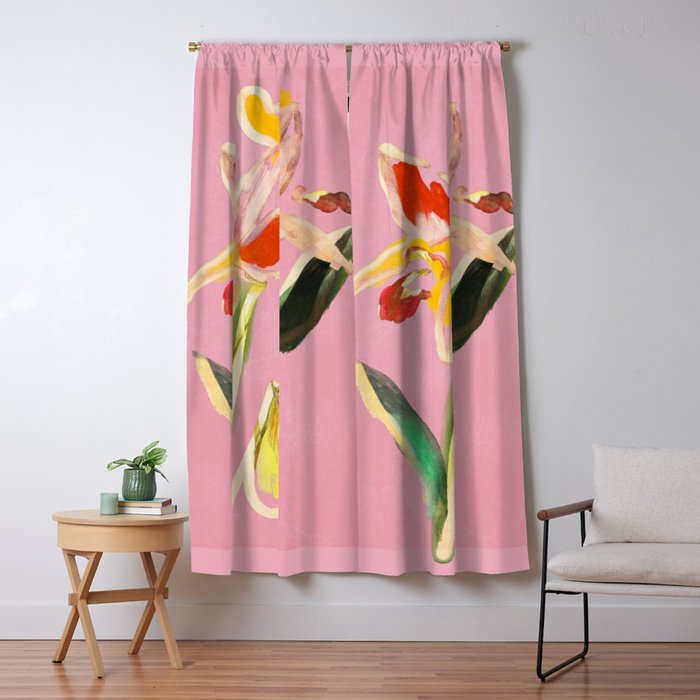 Abstract Minimal Flowers 11 Window Curtain Gallery Image 5