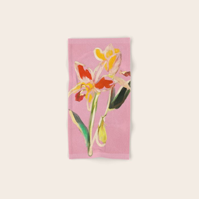 Abstract Minimal Flowers 11 Bath Towel Gallery Image 1