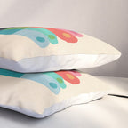 Whimsical Peacok Pillow Sham Gallery Image 3
