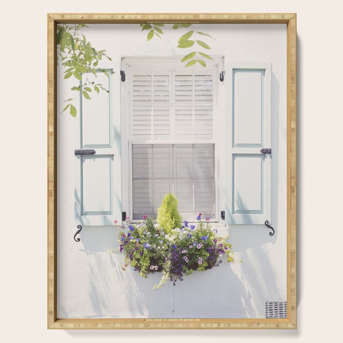 Charleston Charm x Charleston South Carolina Pastel Photography Serving Tray Gallery Image 1