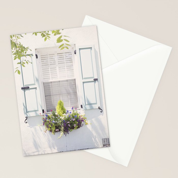 Charleston Charm x Charleston South Carolina Pastel Photography Stationery Card Gallery Image 2