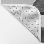 Country Corn Crib Black and White Farm Photography Bath Mat Gallery Image 2
