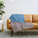 Cloudy Day  Throw Blanket Gallery Image 1