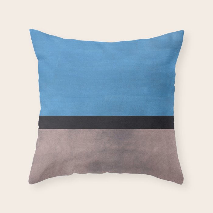 Cloudy Day  Throw Pillow Gallery Image 1