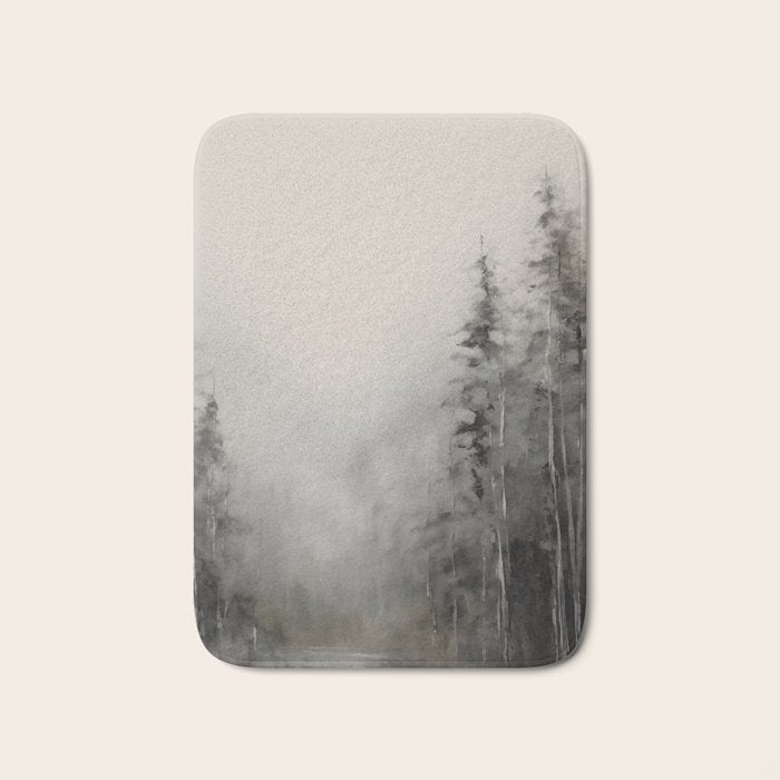 Snow Forest I Bath Mat Gallery Image 1