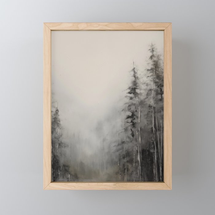 Snow Forest I Mini Art Print Gallery Image 1