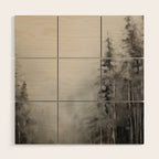 Snow Forest I Wood Wall Art Gallery Image 1