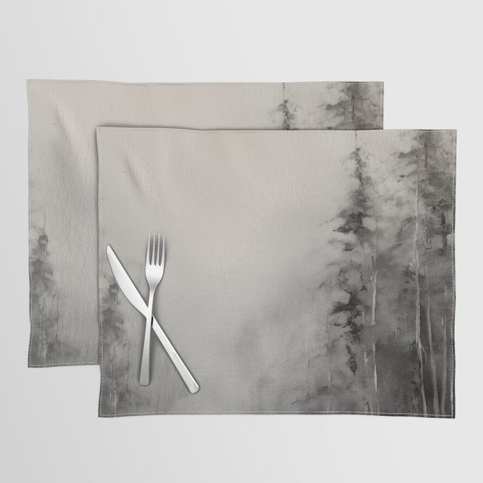 Snow Forest I Placemat Gallery Image 1