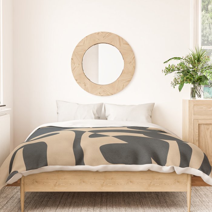 Abstract Ink 1 Duvet Cover Gallery Image 3