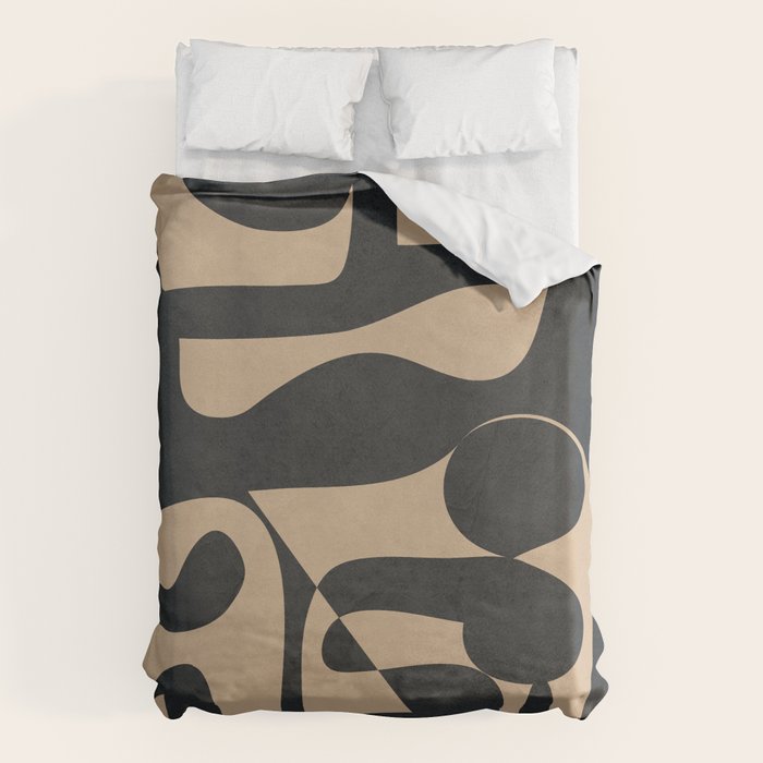Abstract Ink 1 Duvet Cover Gallery Image 1