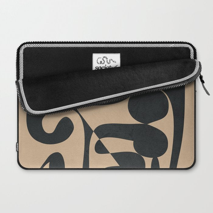 Abstract Ink 1 Laptop Sleeve Gallery Image 2