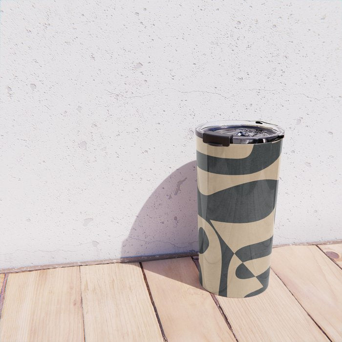 Abstract Ink 1 Travel Mug Gallery Image 4