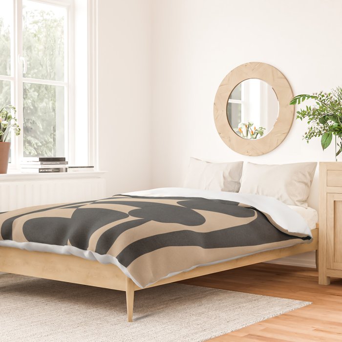 Abstract Ink 1 Duvet Cover Gallery Image 2
