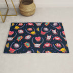 Happy spiny spider Rug Gallery Image 1