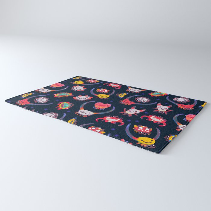 Happy spiny spider Rug Gallery Image 3