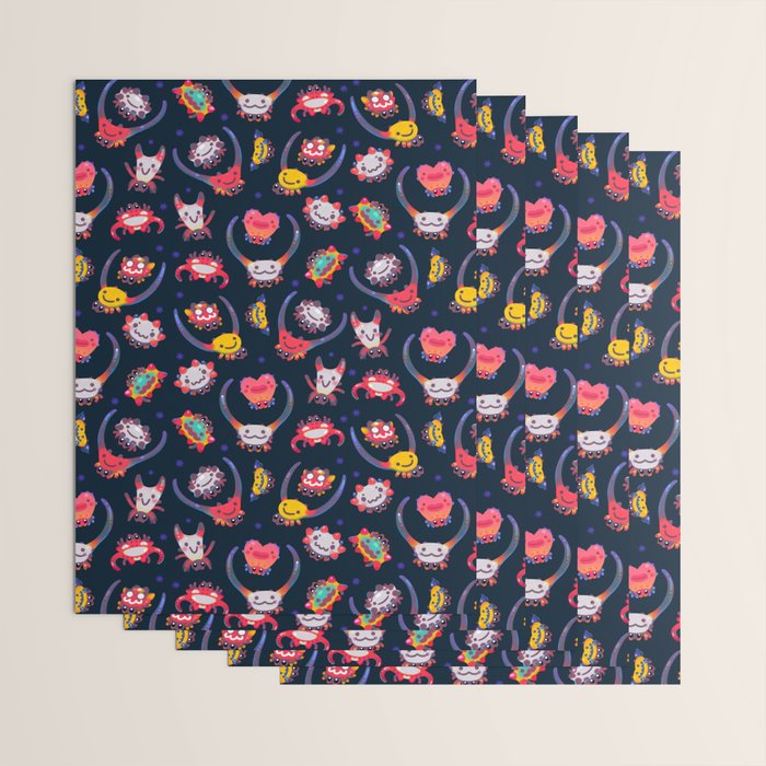 Happy spiny spider Wrapping Paper Gallery Image 3