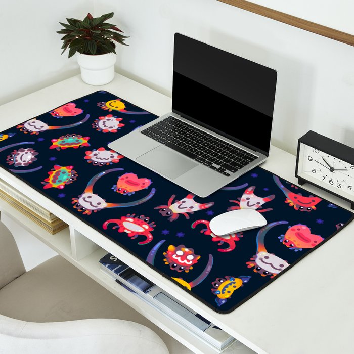 Happy spiny spider Desk Mat Gallery Image 2