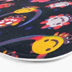 Happy spiny spider Bath Mat Gallery Image 3